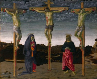 The Crucifixion by Francesco Botticini